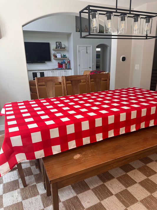 Buffalo Check Tablecloth