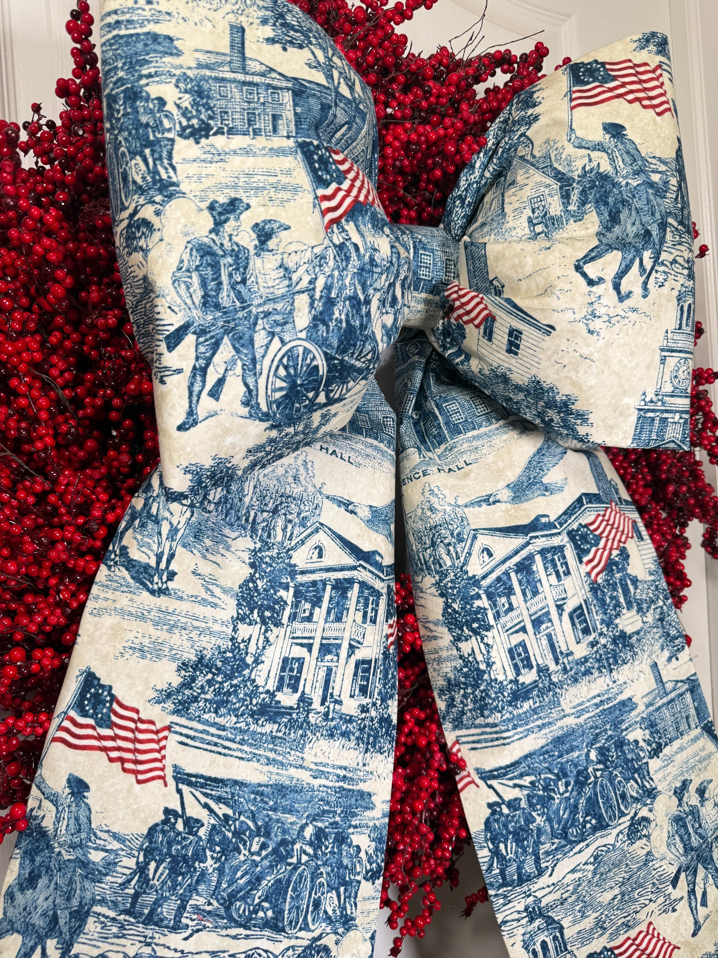 Ameriican Revolutionary Toile Bow