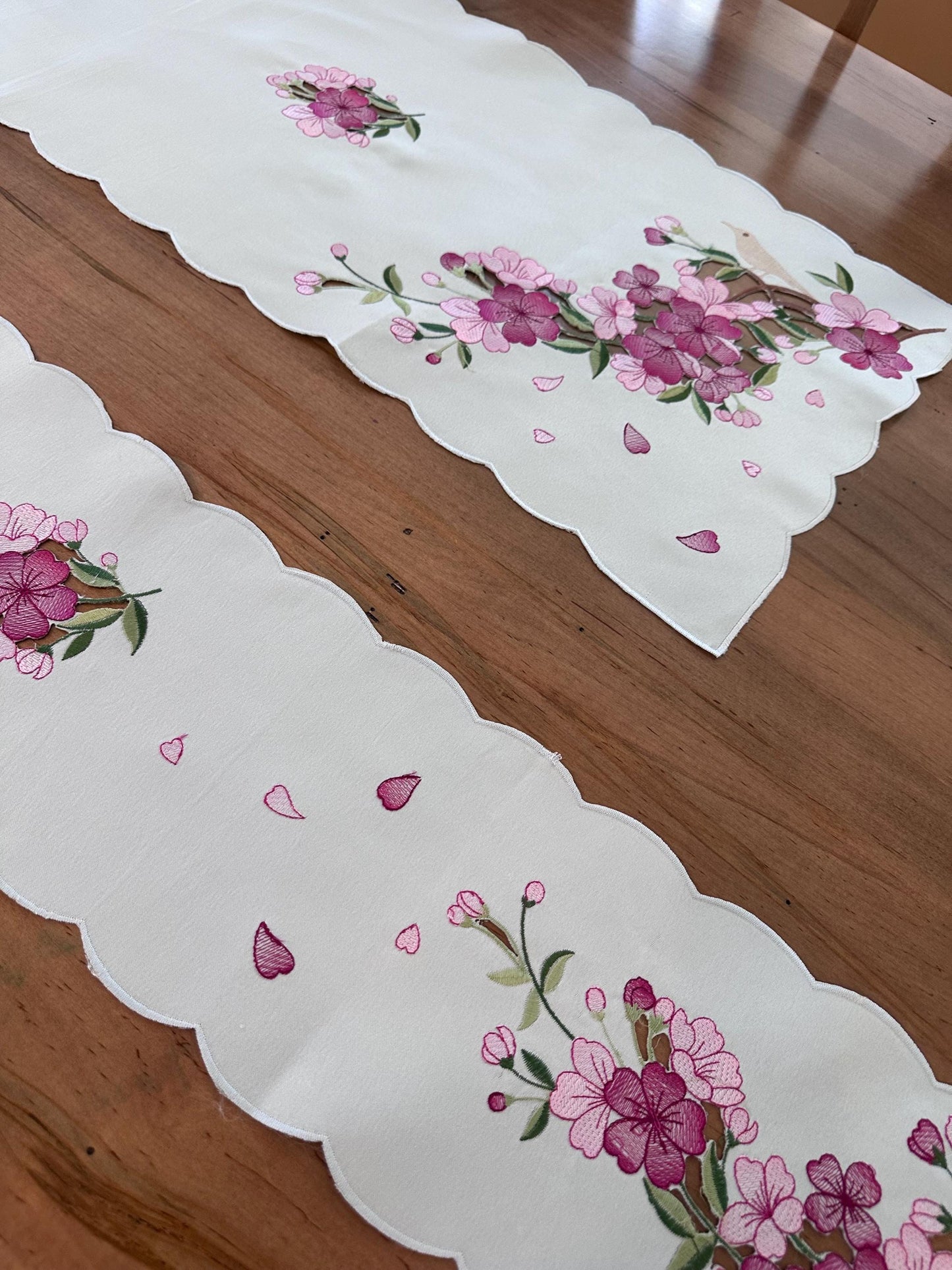 Cherry Blossom Table Runner