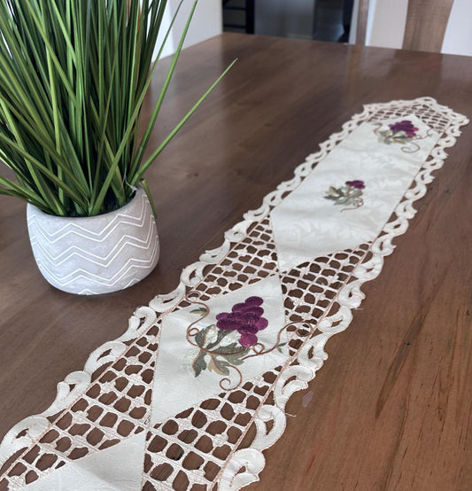 Grape Vine Table Runner