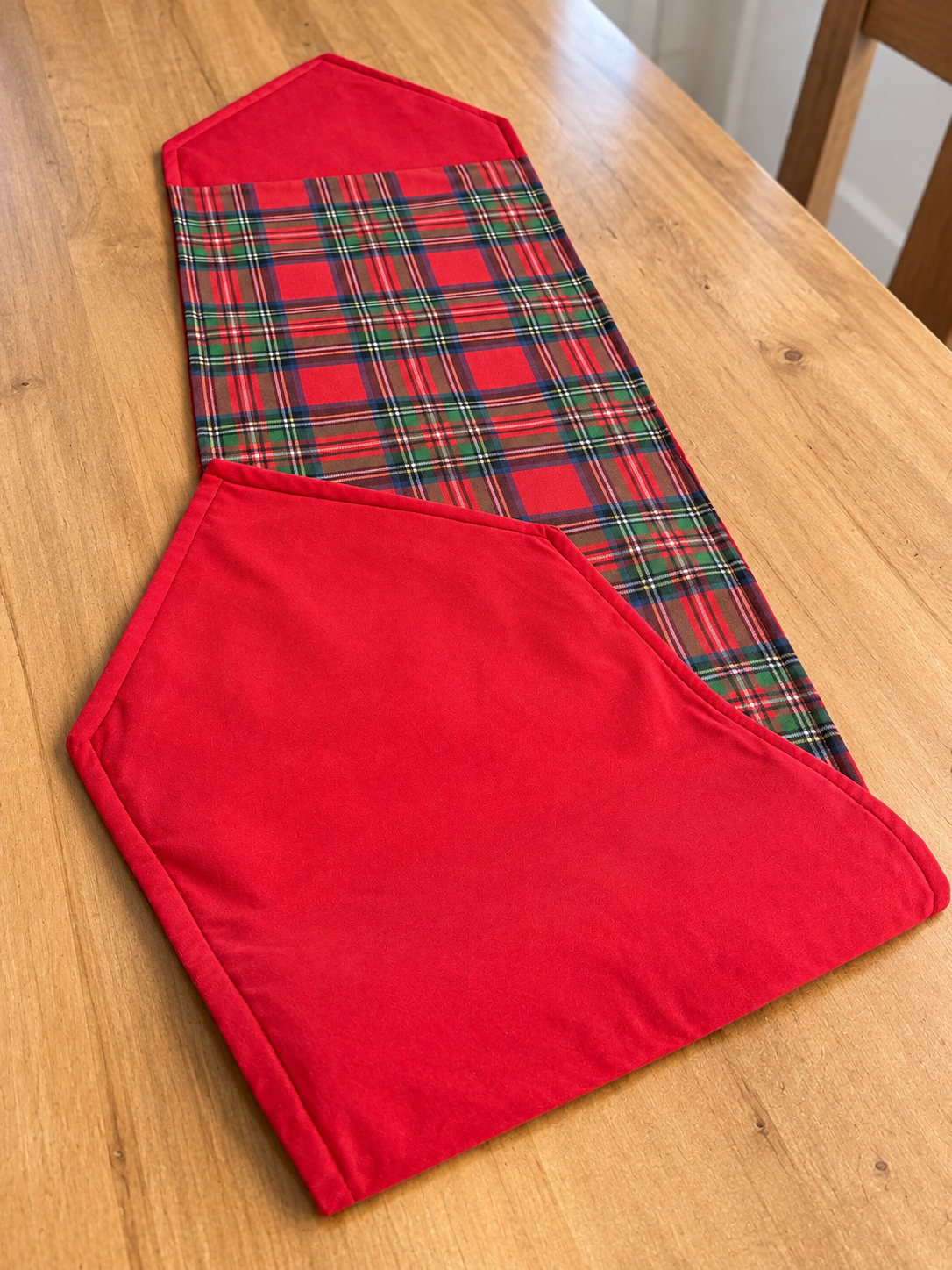 Classic Christmas Tartan Bow | Handmade Holiday Décor