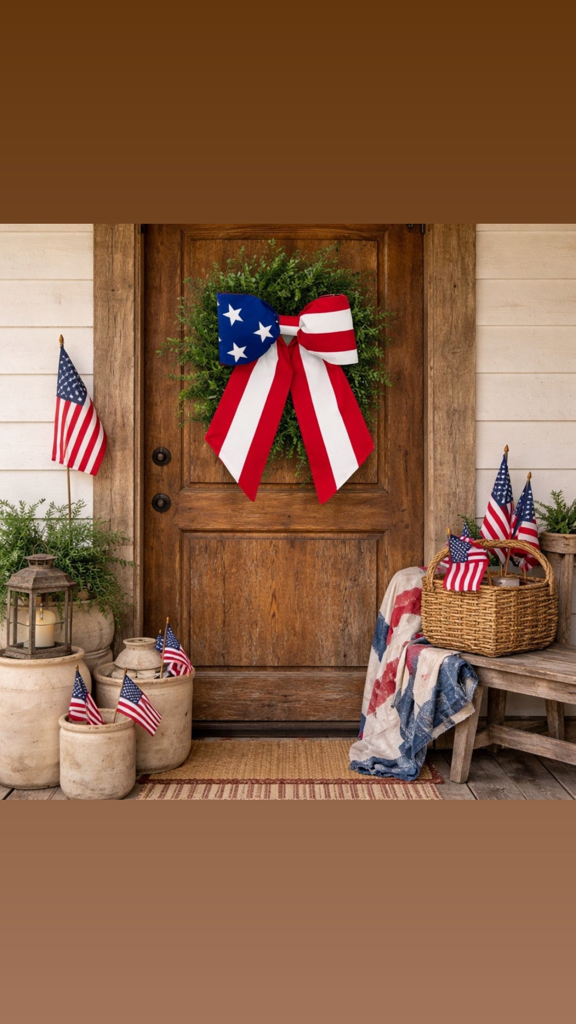 Americana Bunting Bow