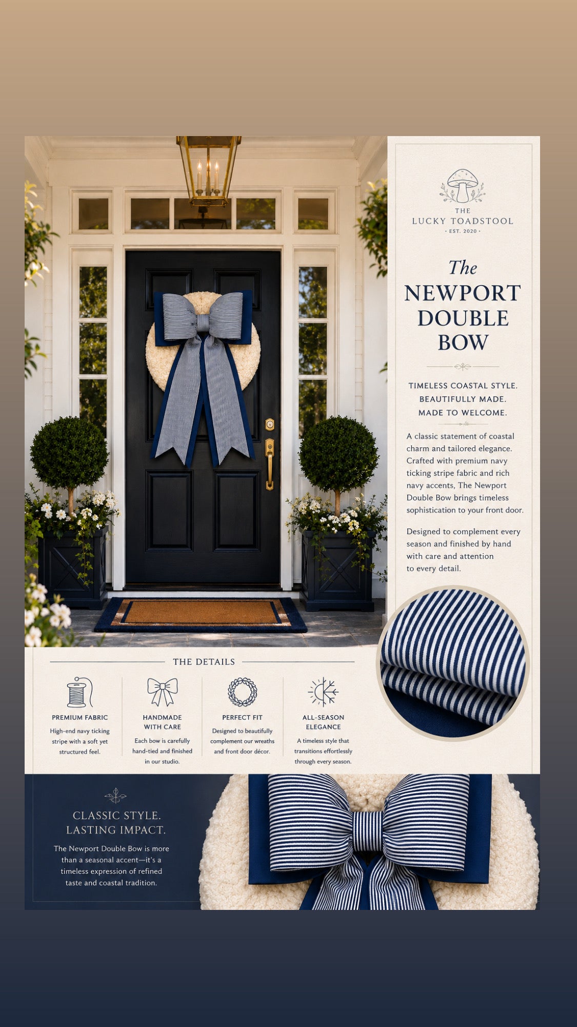 The Newport Double Bow