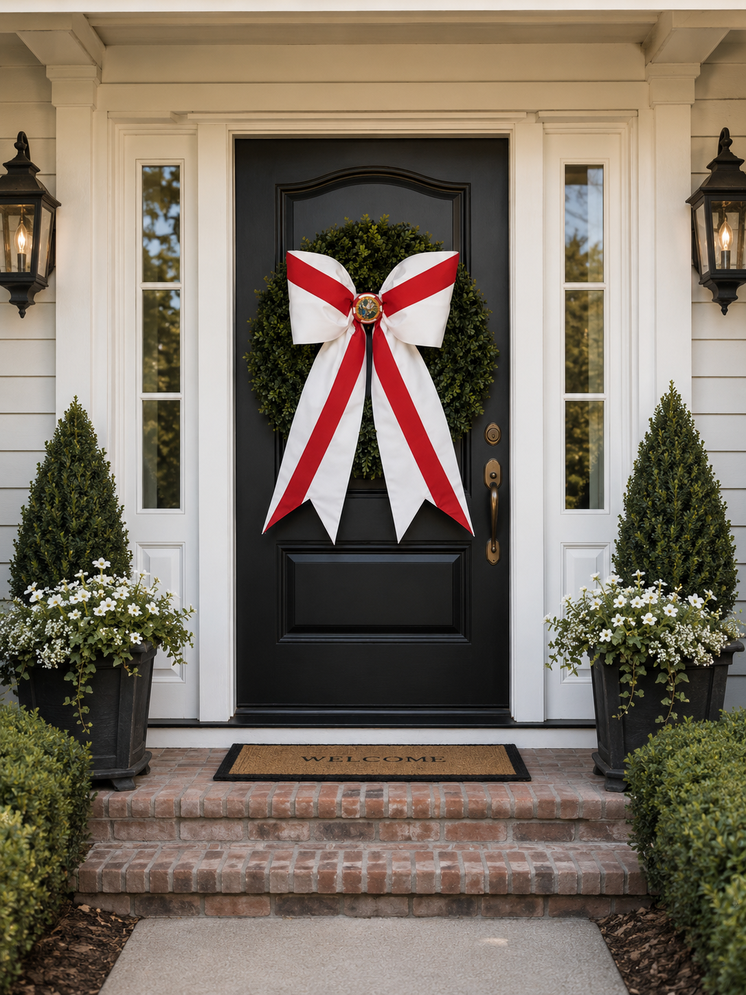 Flordia State Flag Bow | Missionary Farewell Decor | Large Front Door Bow