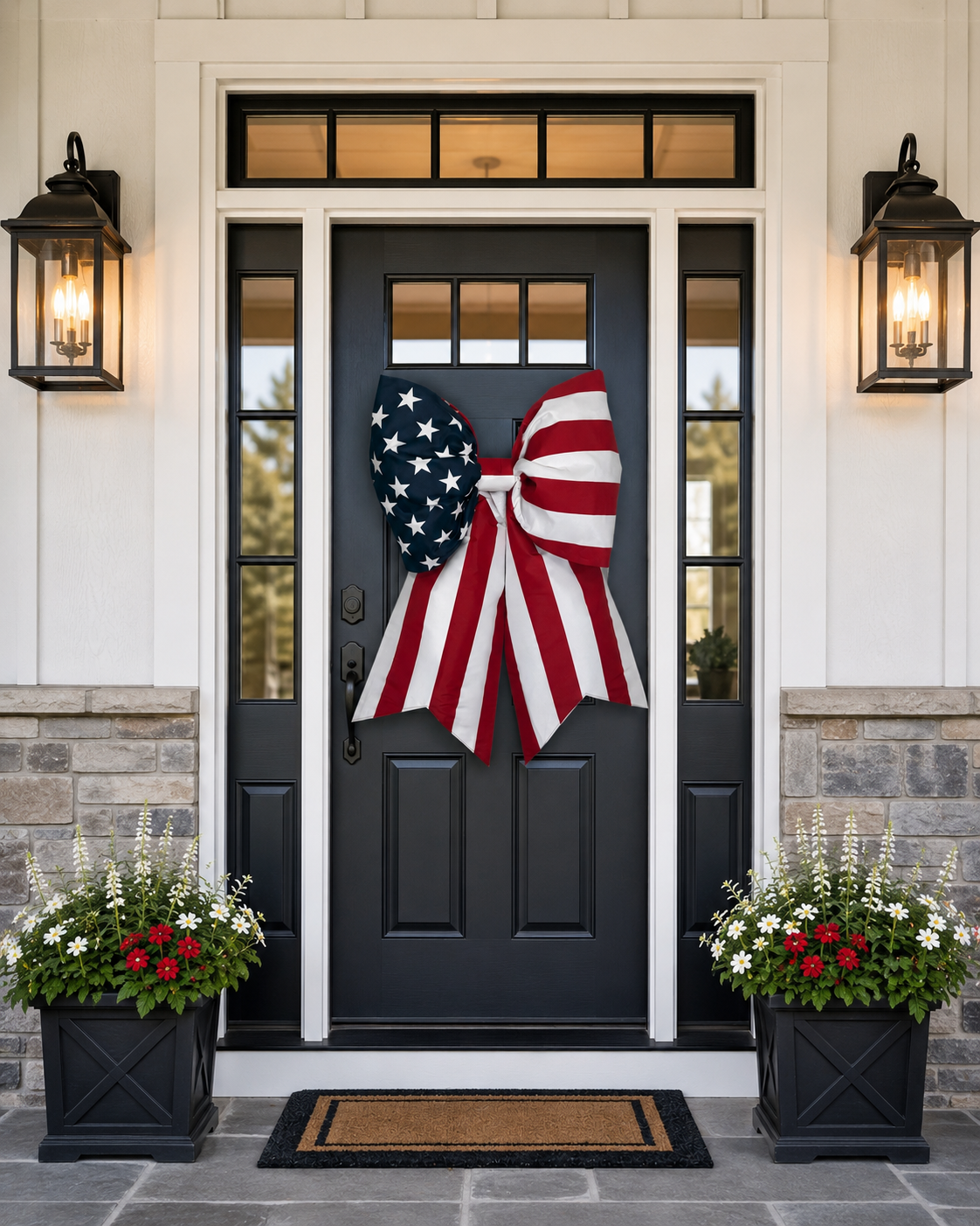 Americana Flag Bow