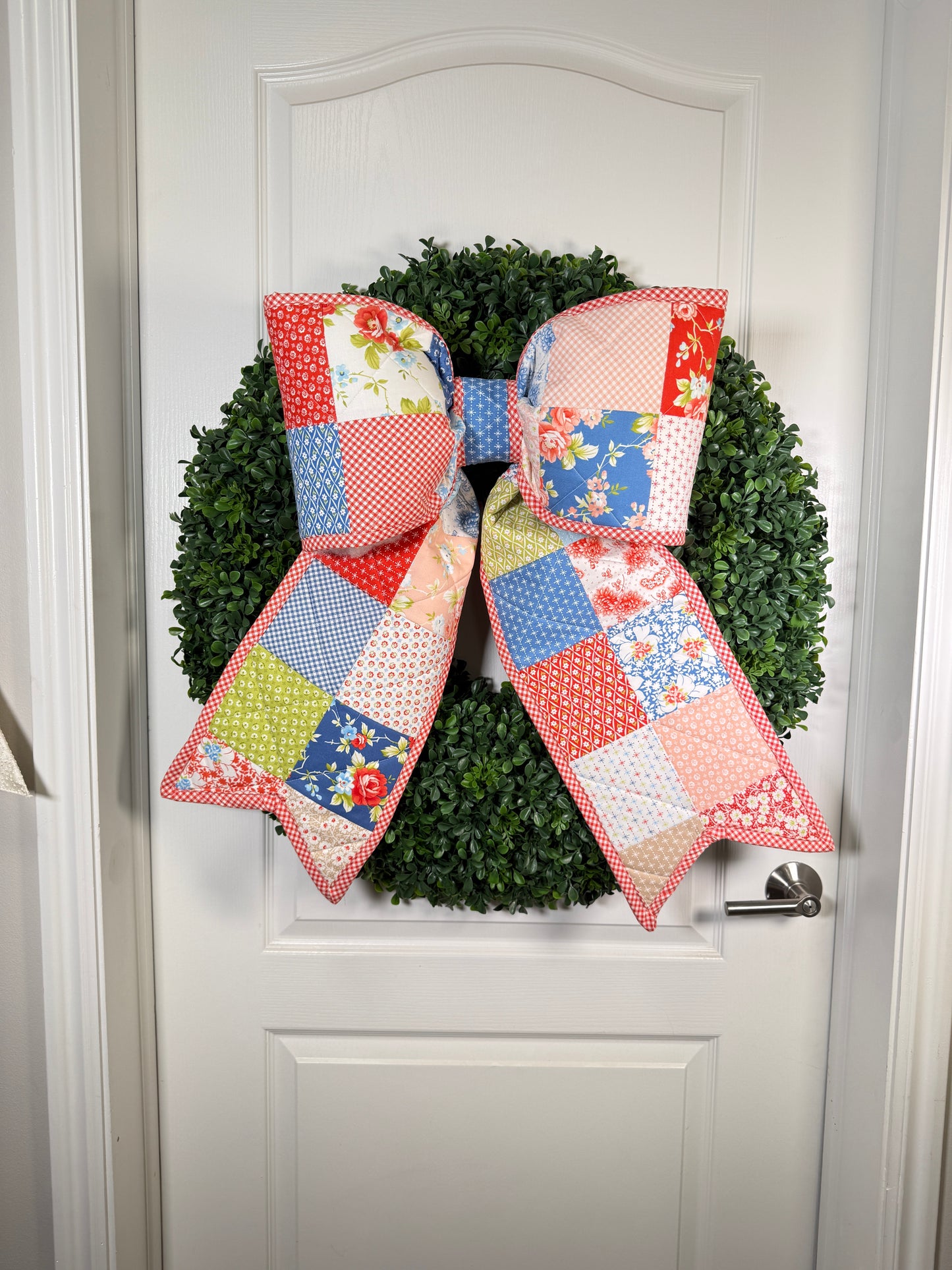 Rosie Fig Tree Quilted Bow