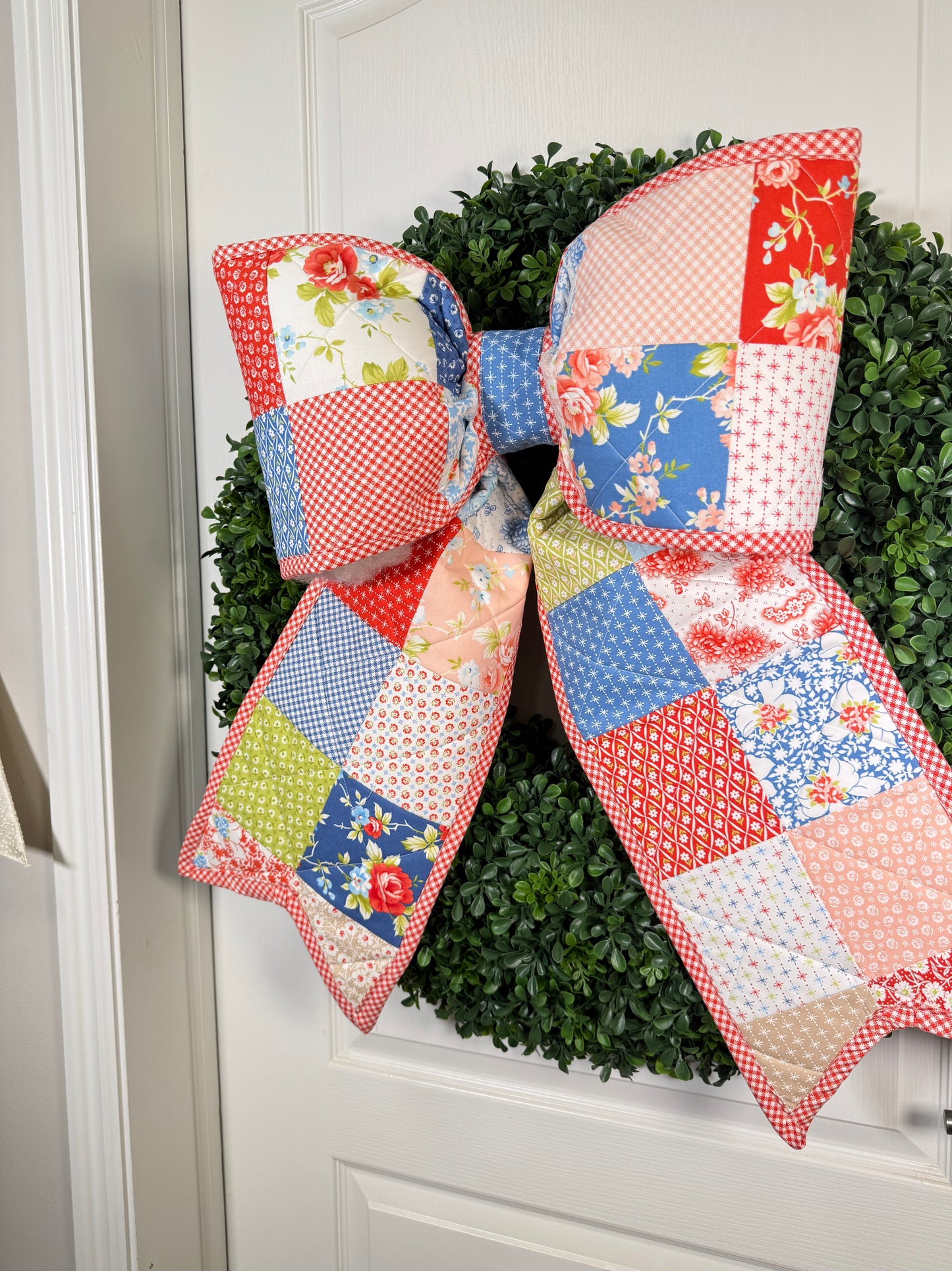 Rosie Fig Tree Quilted Bow