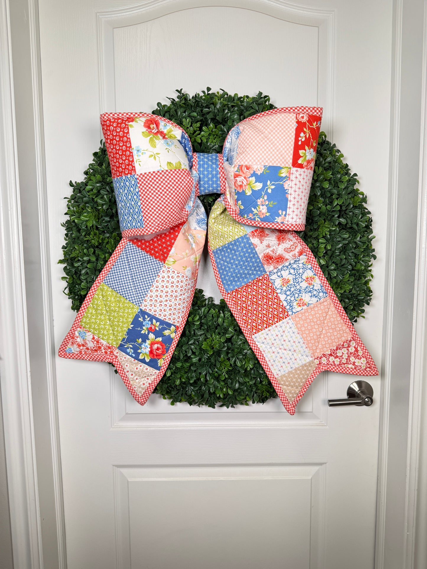 Rosie Fig Tree Quilted Bow