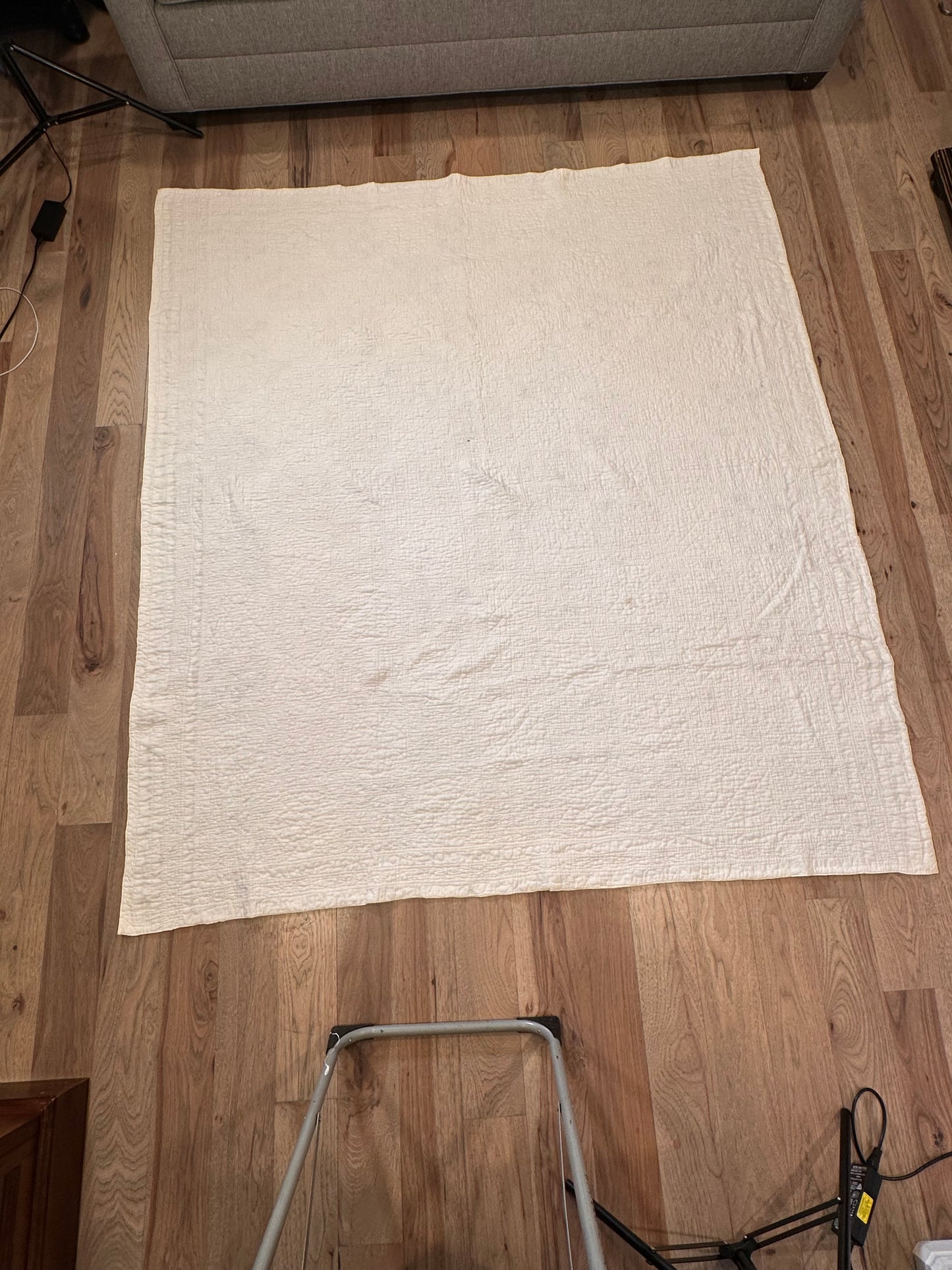 Antique Irish Double Chain Quilt