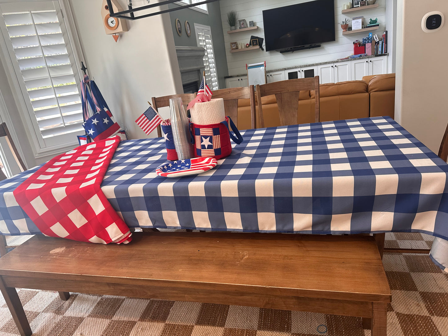 Buffalo Check Tablecloth