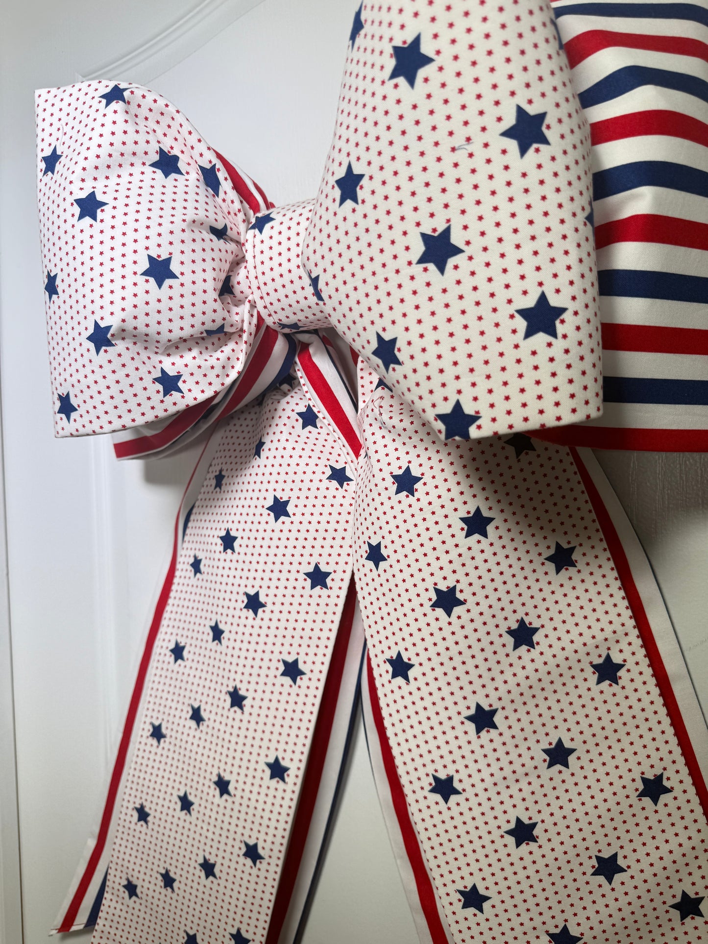 Stars & Stripes Double Bow