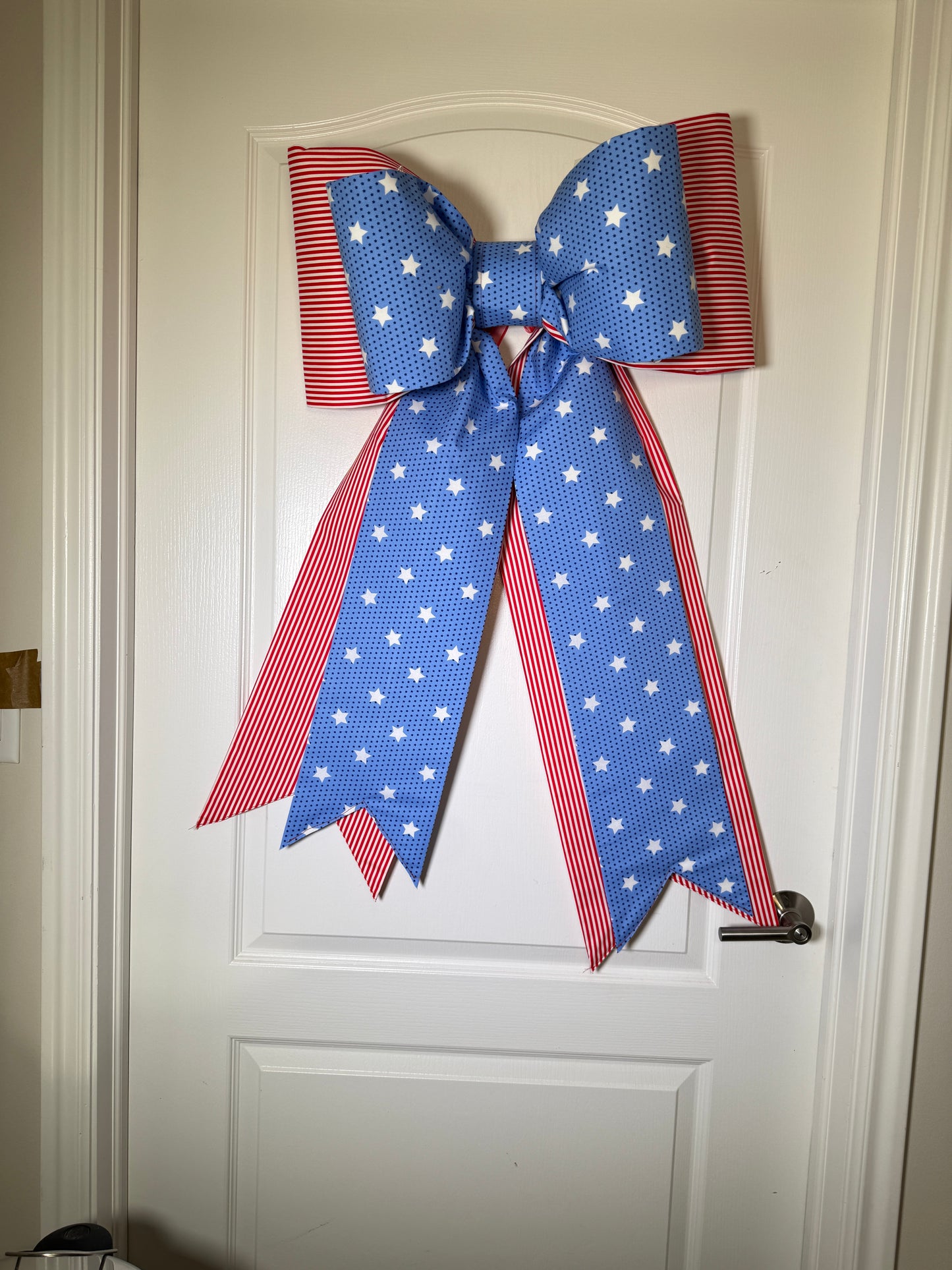 Mini Stars & Stripes Double Bow