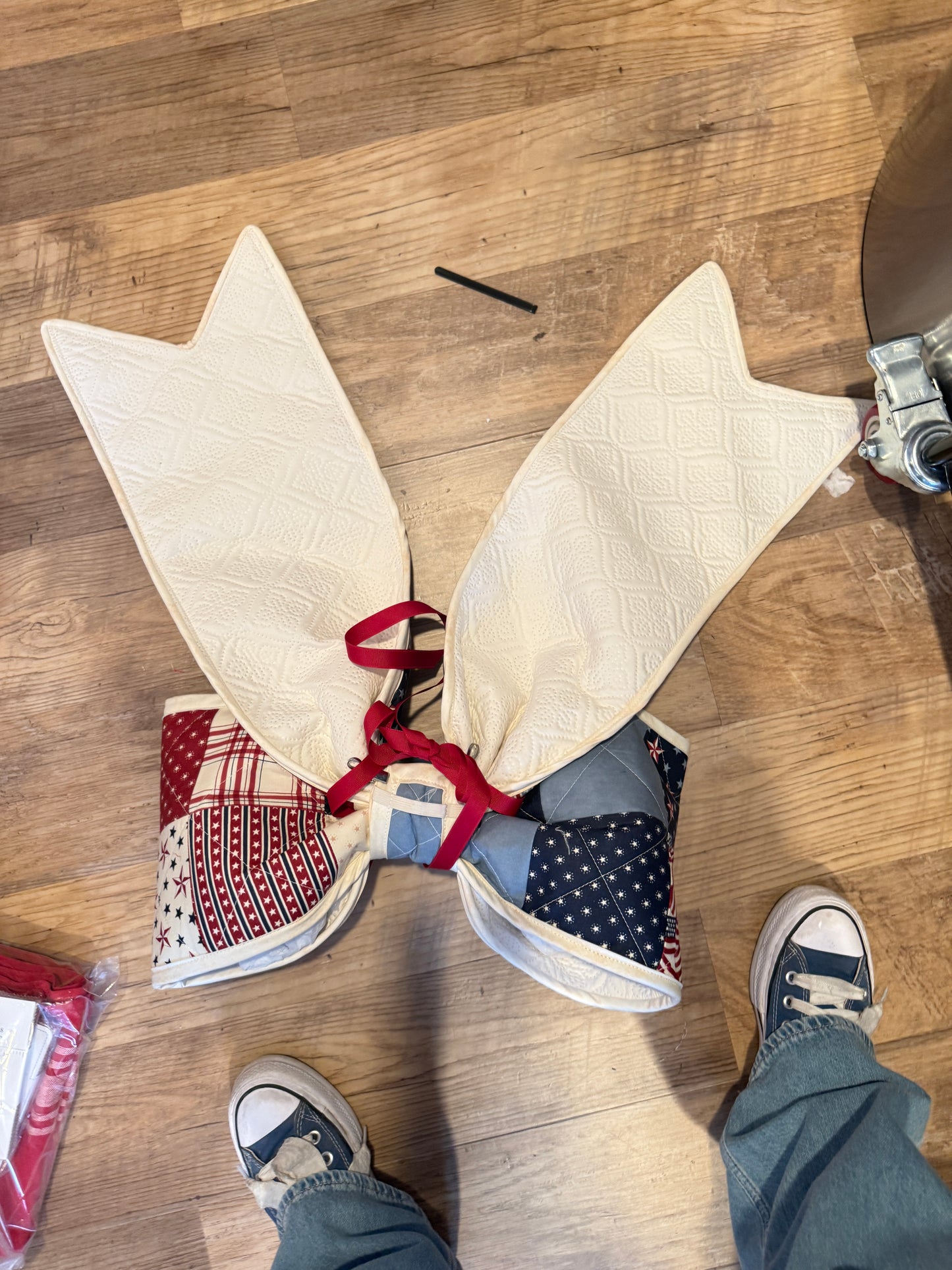 250 America Quilted Bow