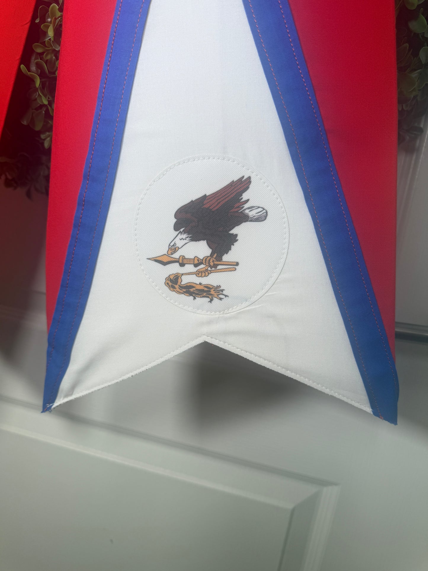 Samoa and American Samoa  Flag Bow | Missionary Farewell Decor | Large Front Door Bow