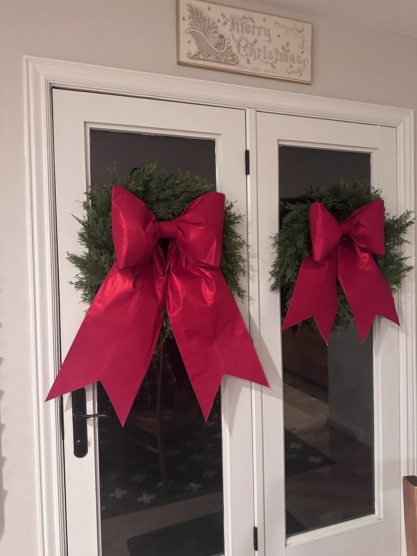 Red Shimmer Bow