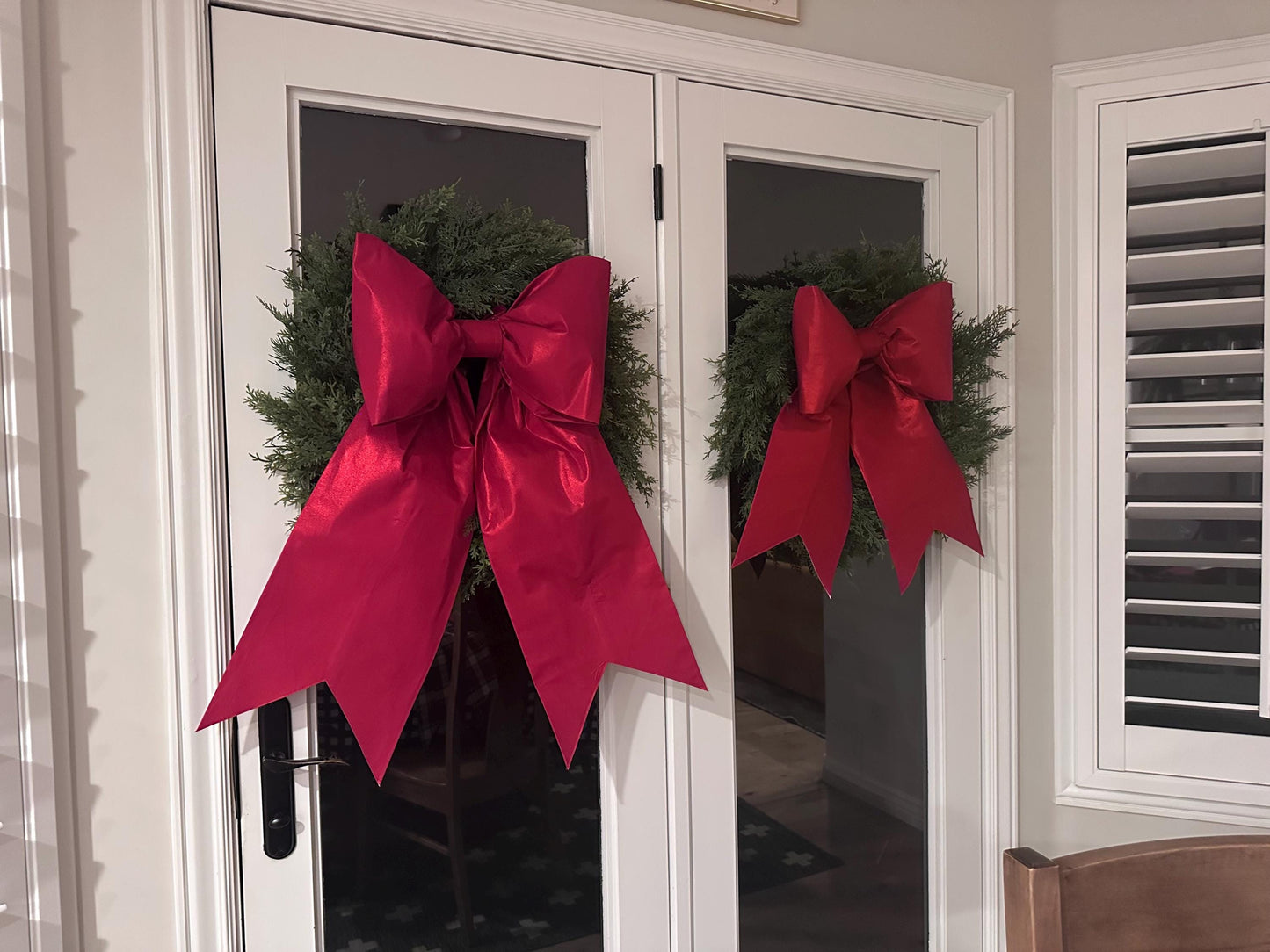 Red Shimmer Bow