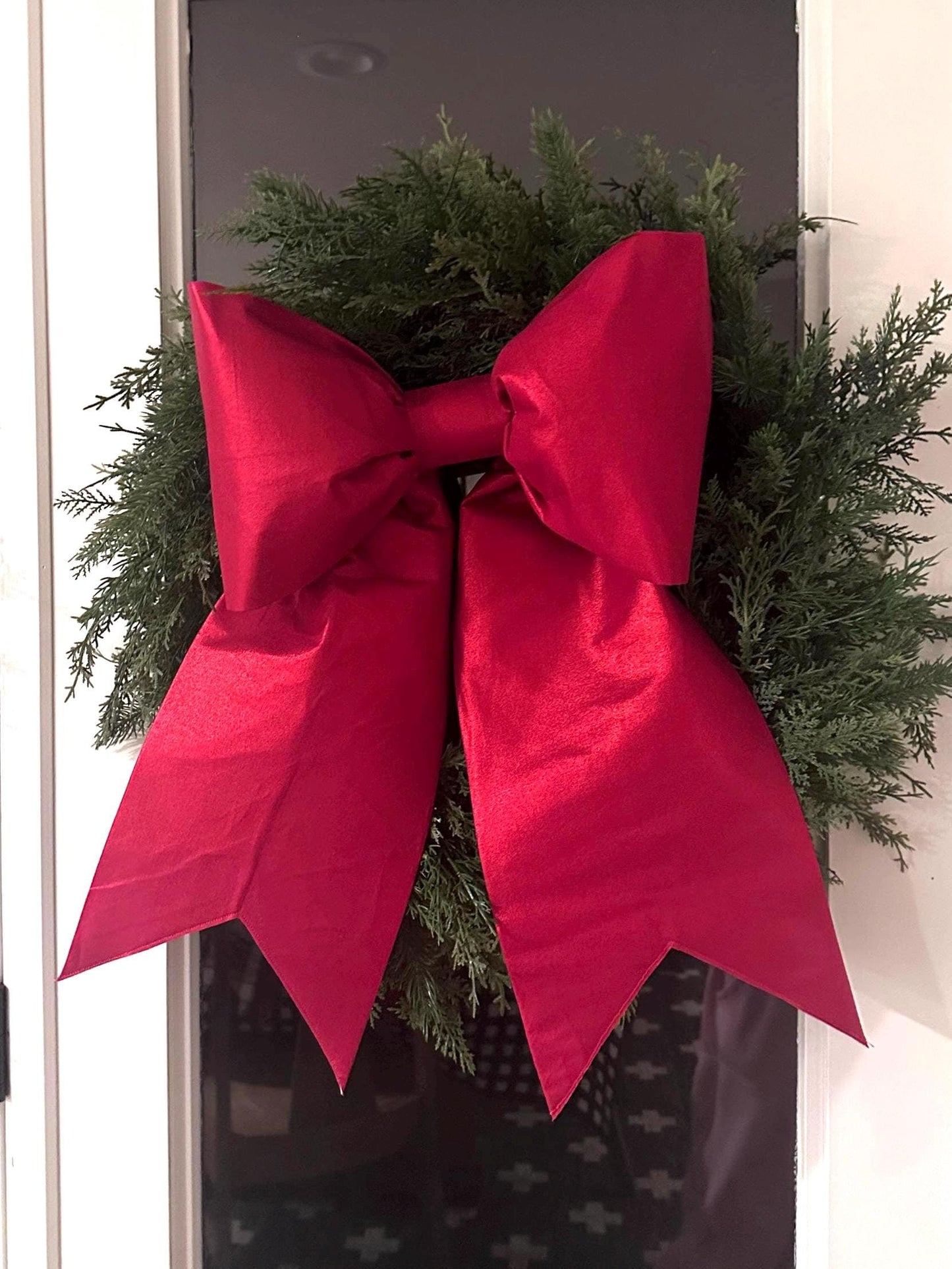 Red Shimmer Bow
