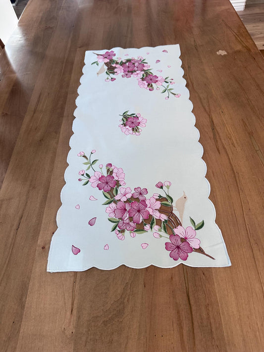 Cherry Blossom Table Runner