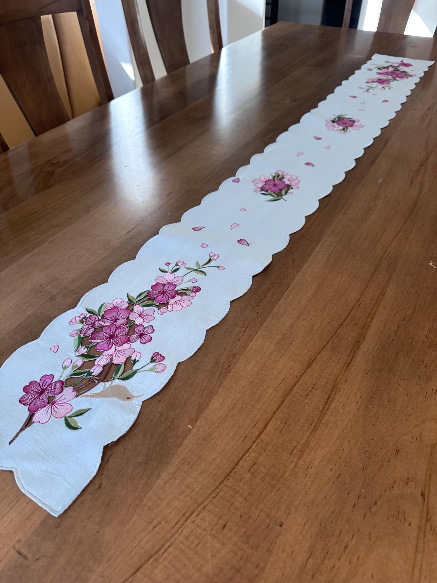 Cherry Blossom Table Runner