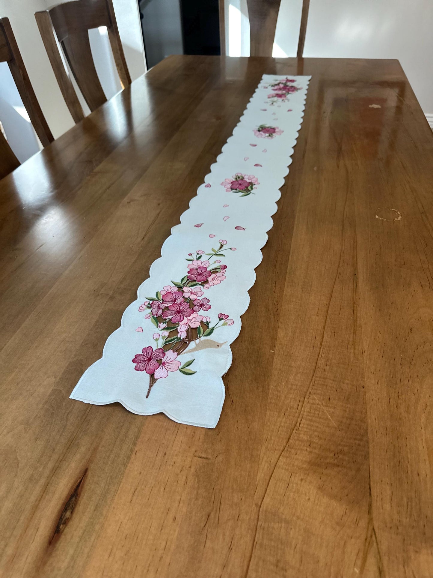 Cherry Blossom Table Runner