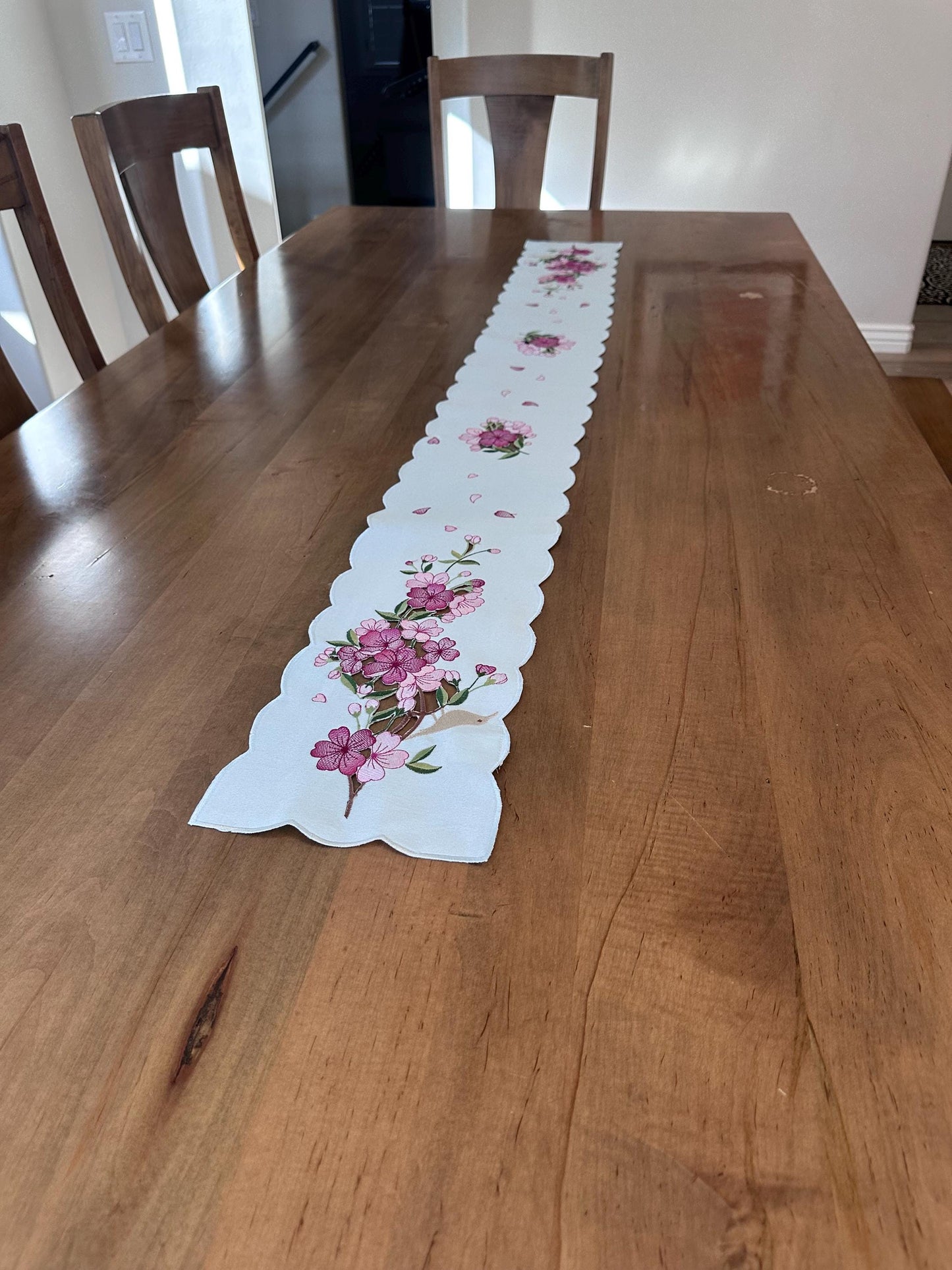Cherry Blossom Runner & Bow Set