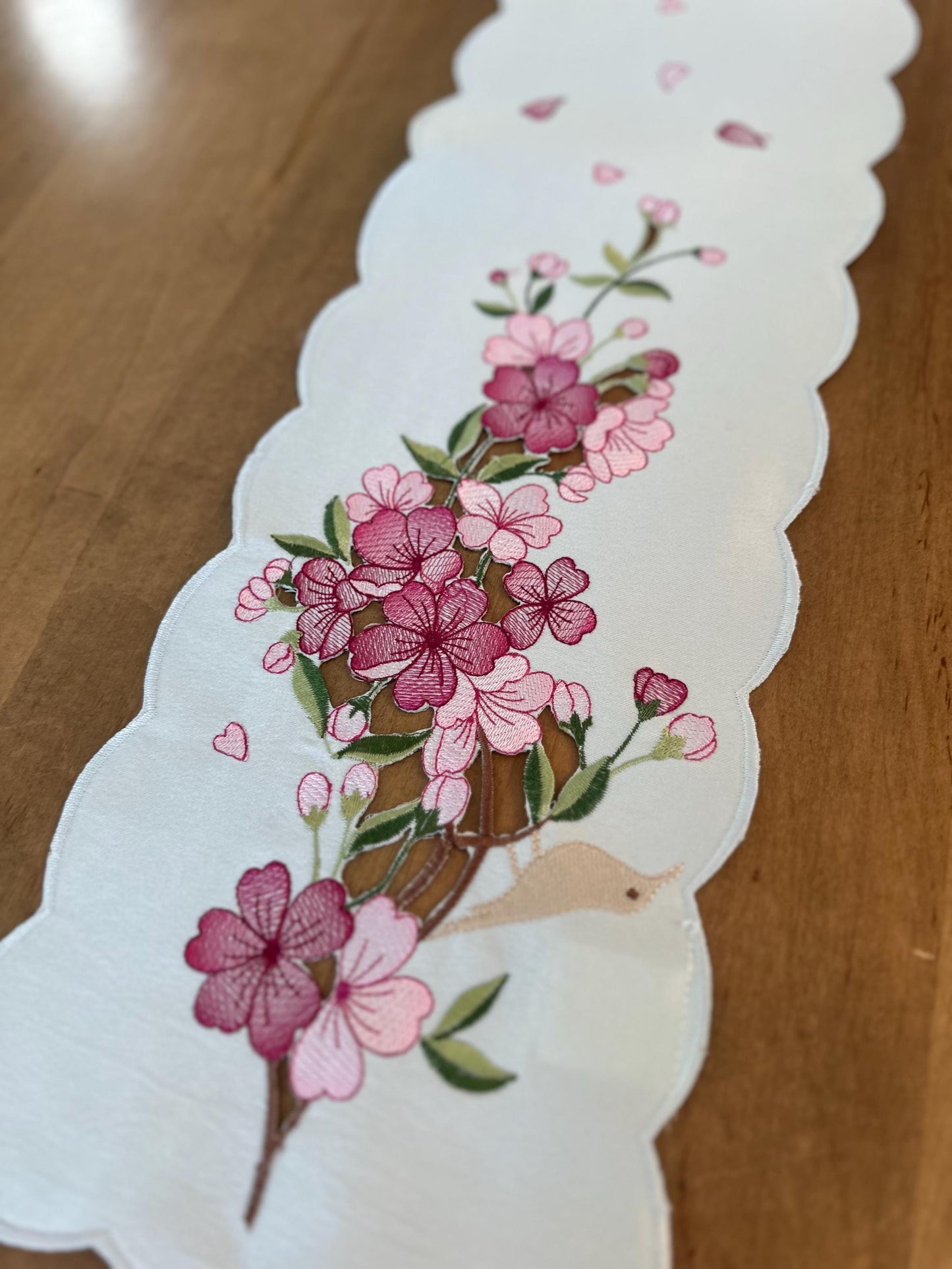 Cherry Blossom Runner & Bow Set