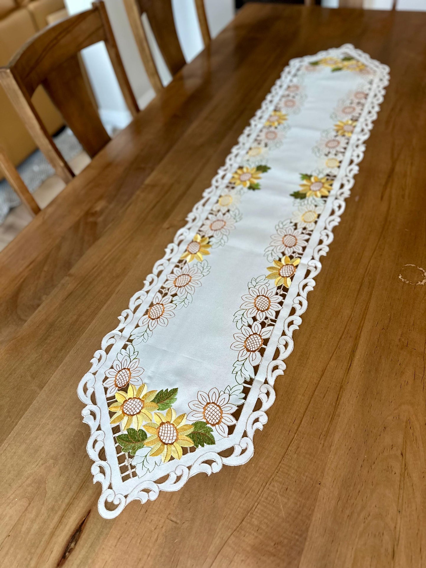 Sunflower Table Runner