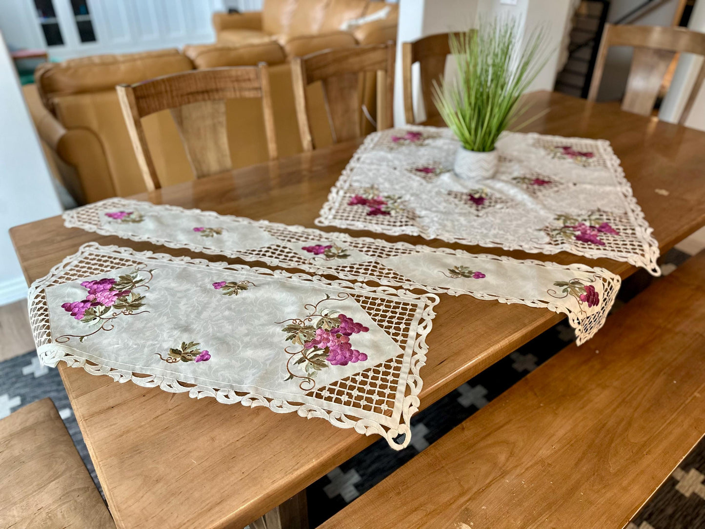 Grape Vine Table Runner