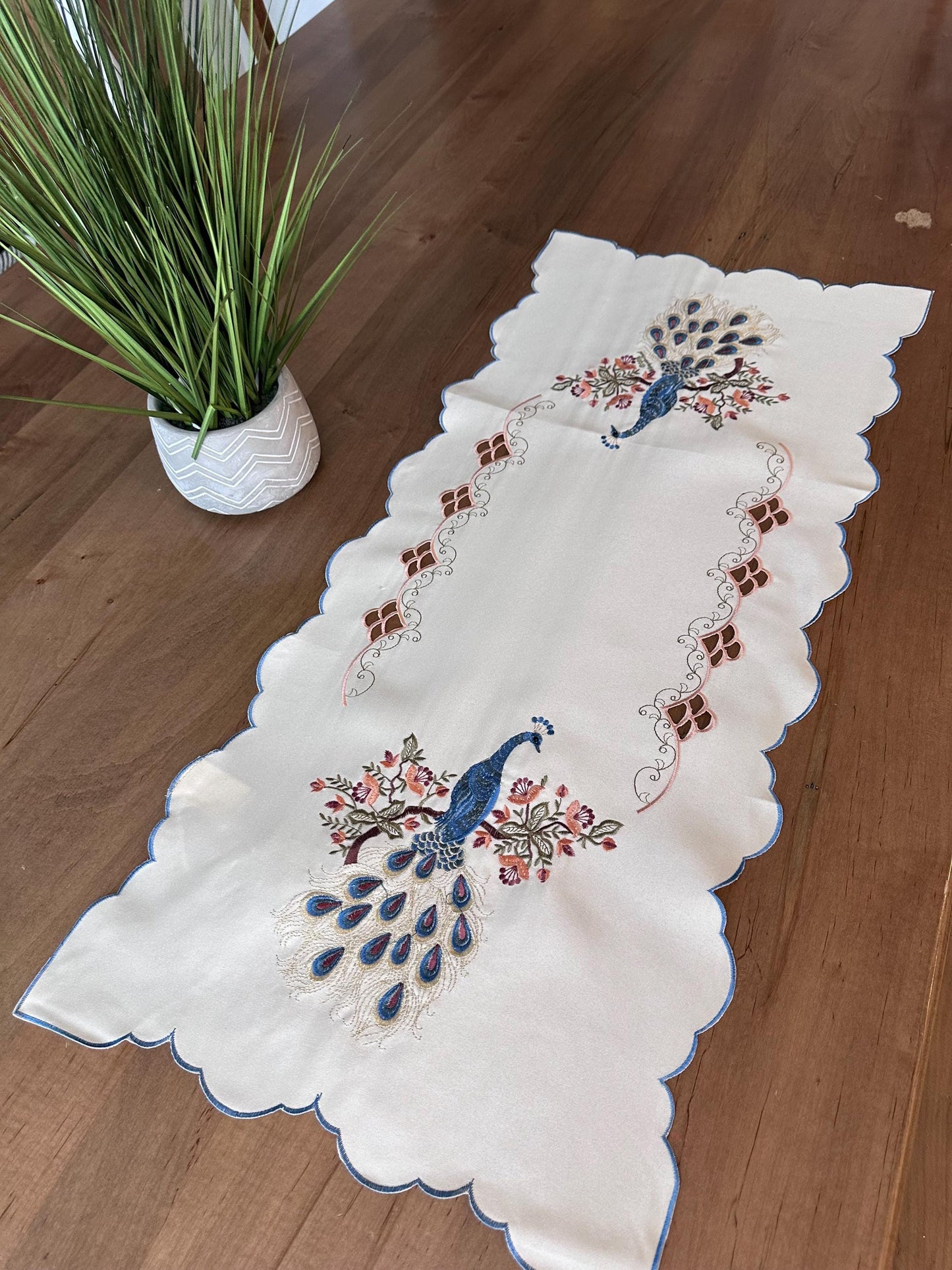 Peacock Table Linens