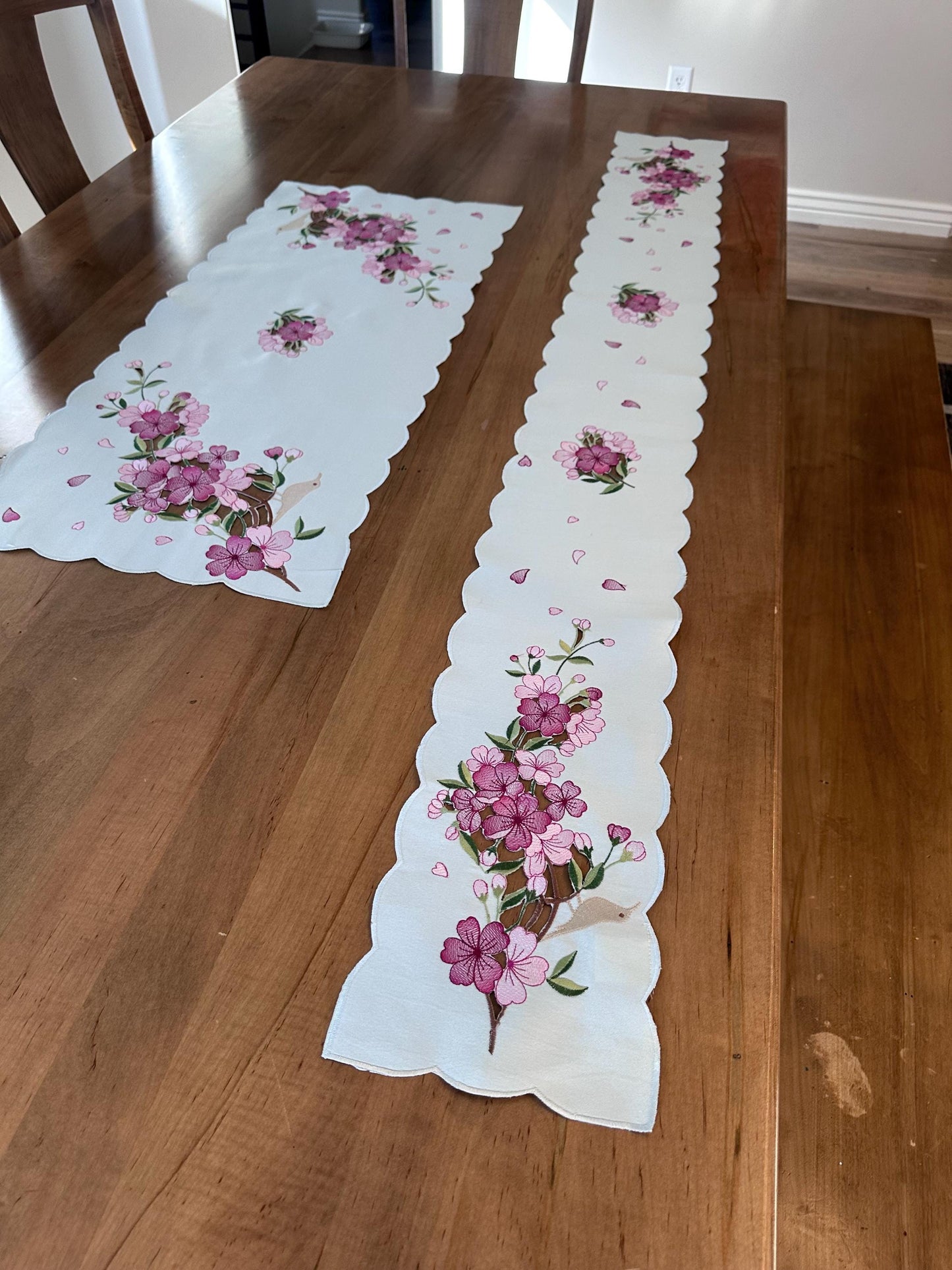 Cherry Blossom Runner & Bow Set