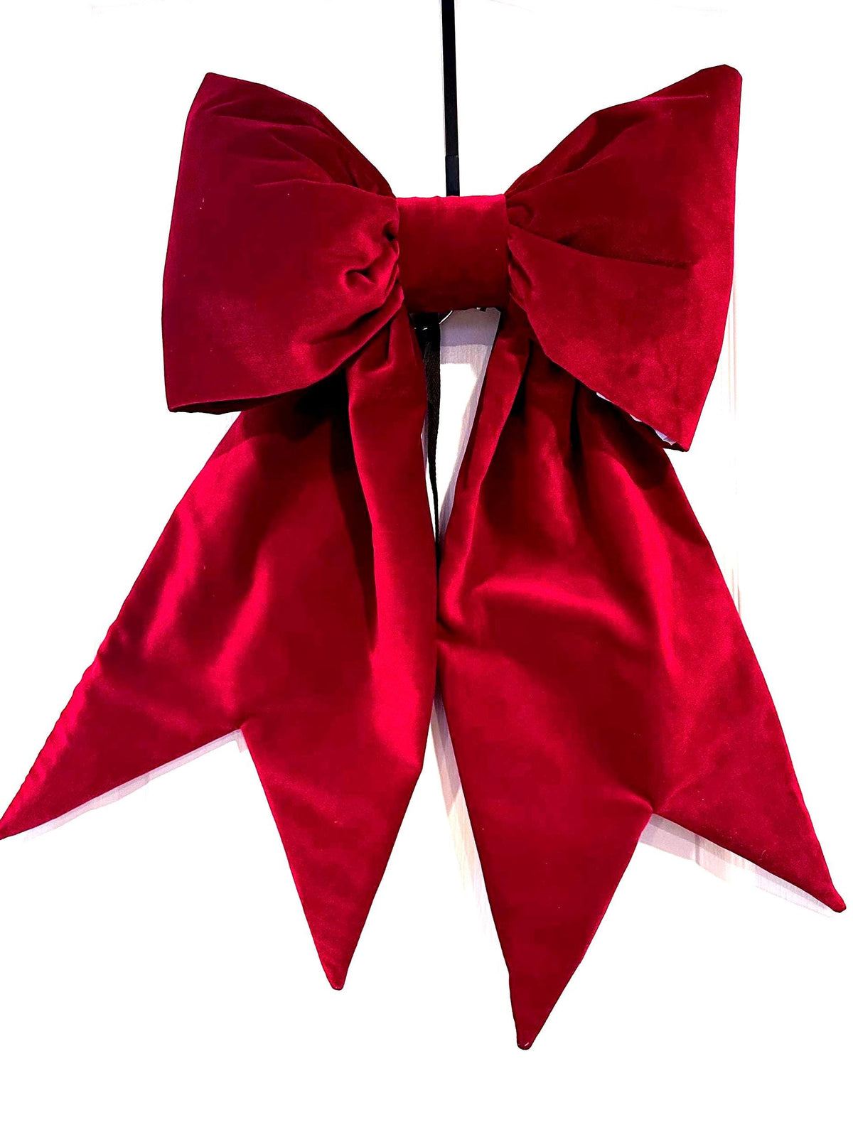 Red Velvet Holiday Bow for wreaths,  Doors and Decor