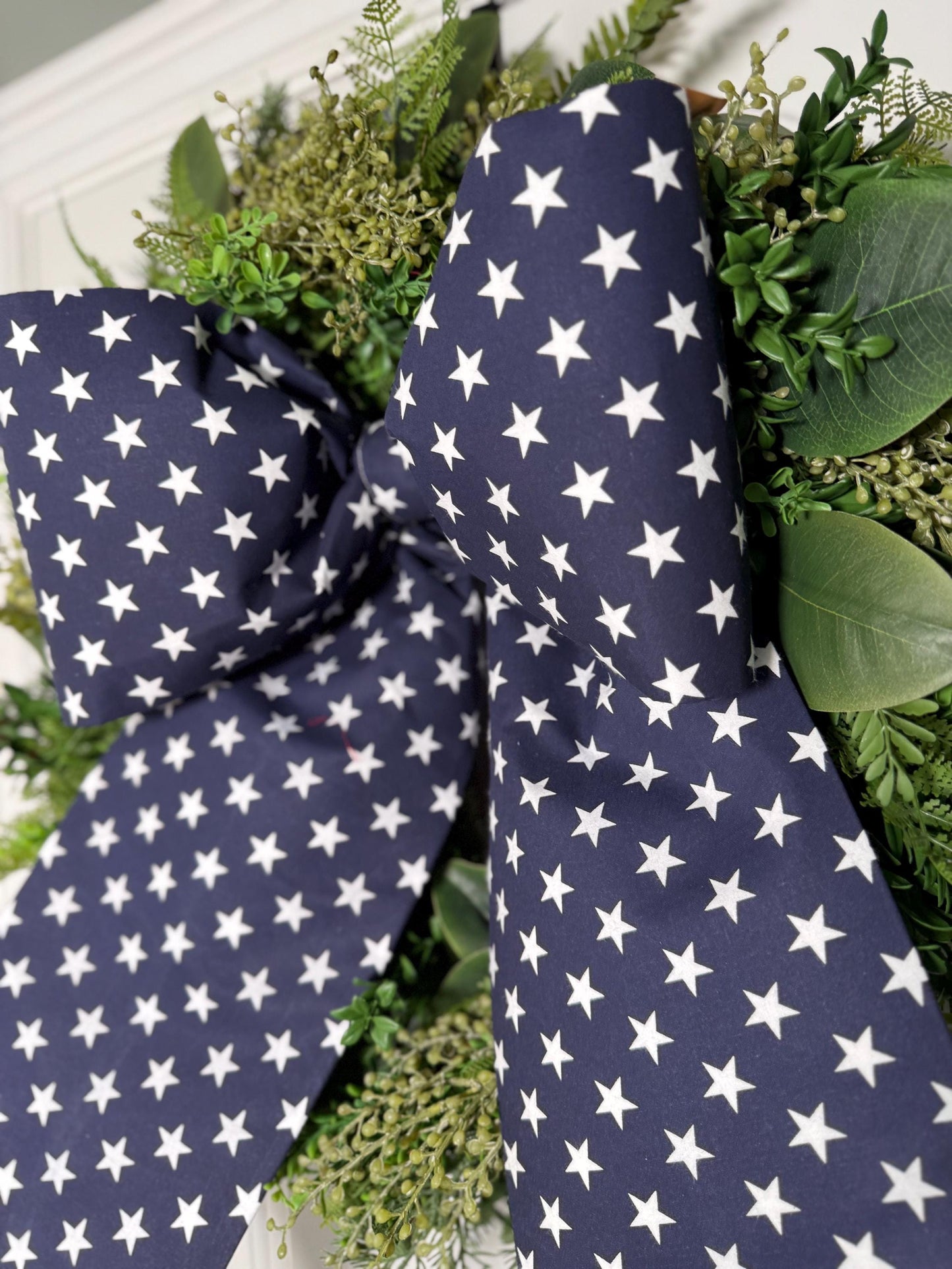 Navy Star Bow