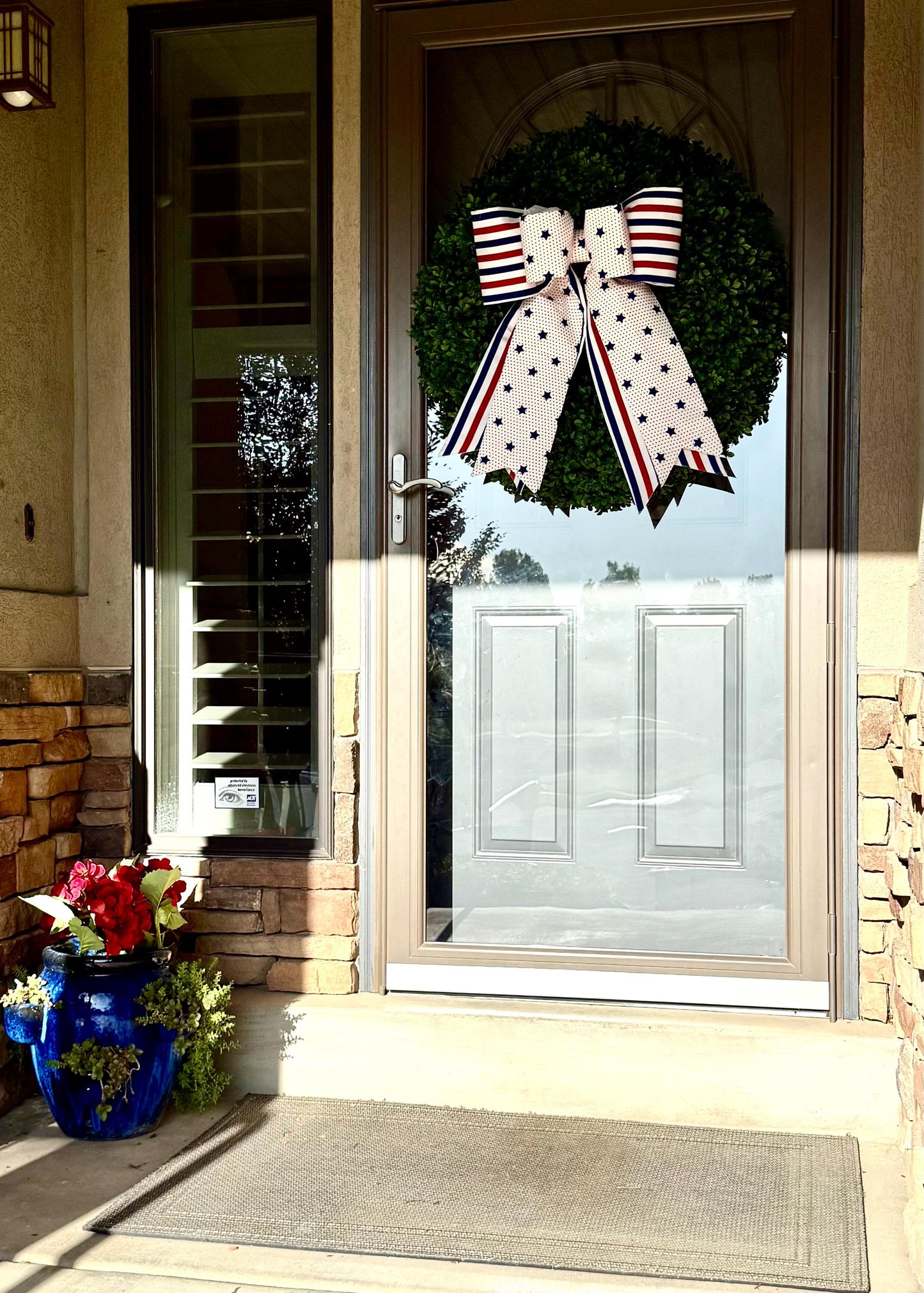 Stars & Stripes Double Bow