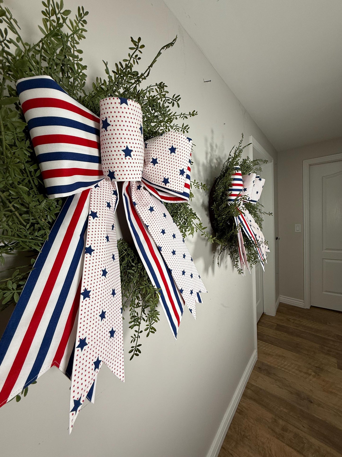 Stars & Stripes Double Bow