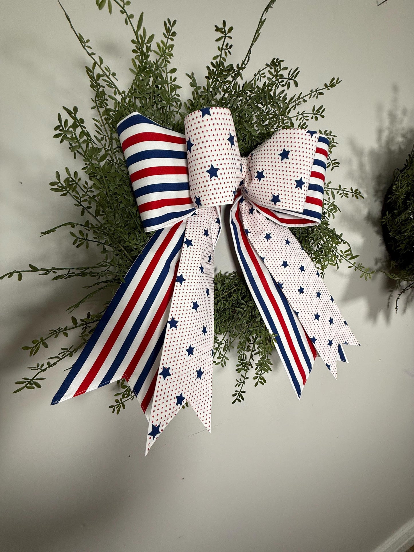 Stars & Stripes Double Bow