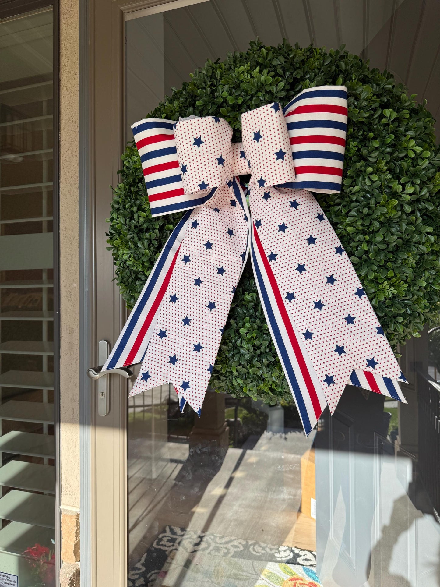 Stars & Stripes Double Bow