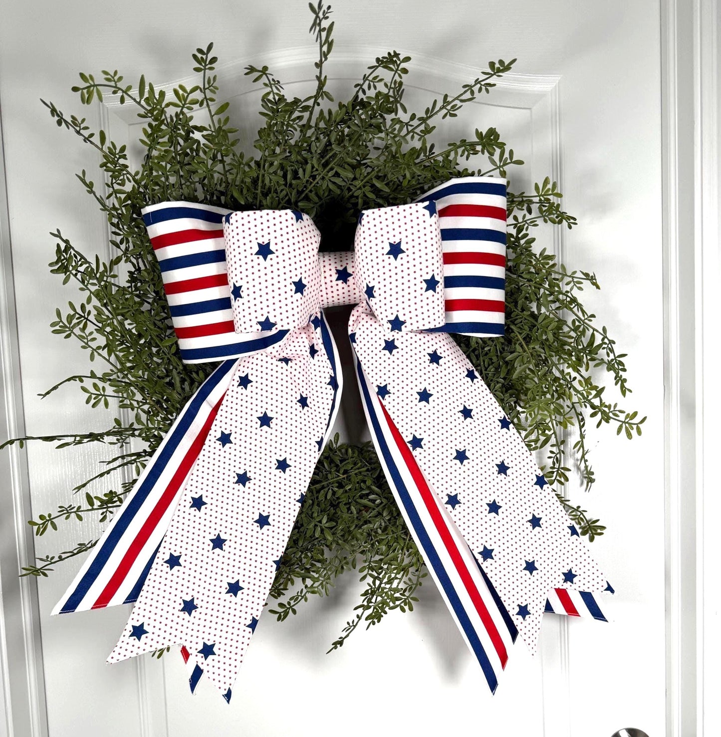 Stars & Stripes Double Bow