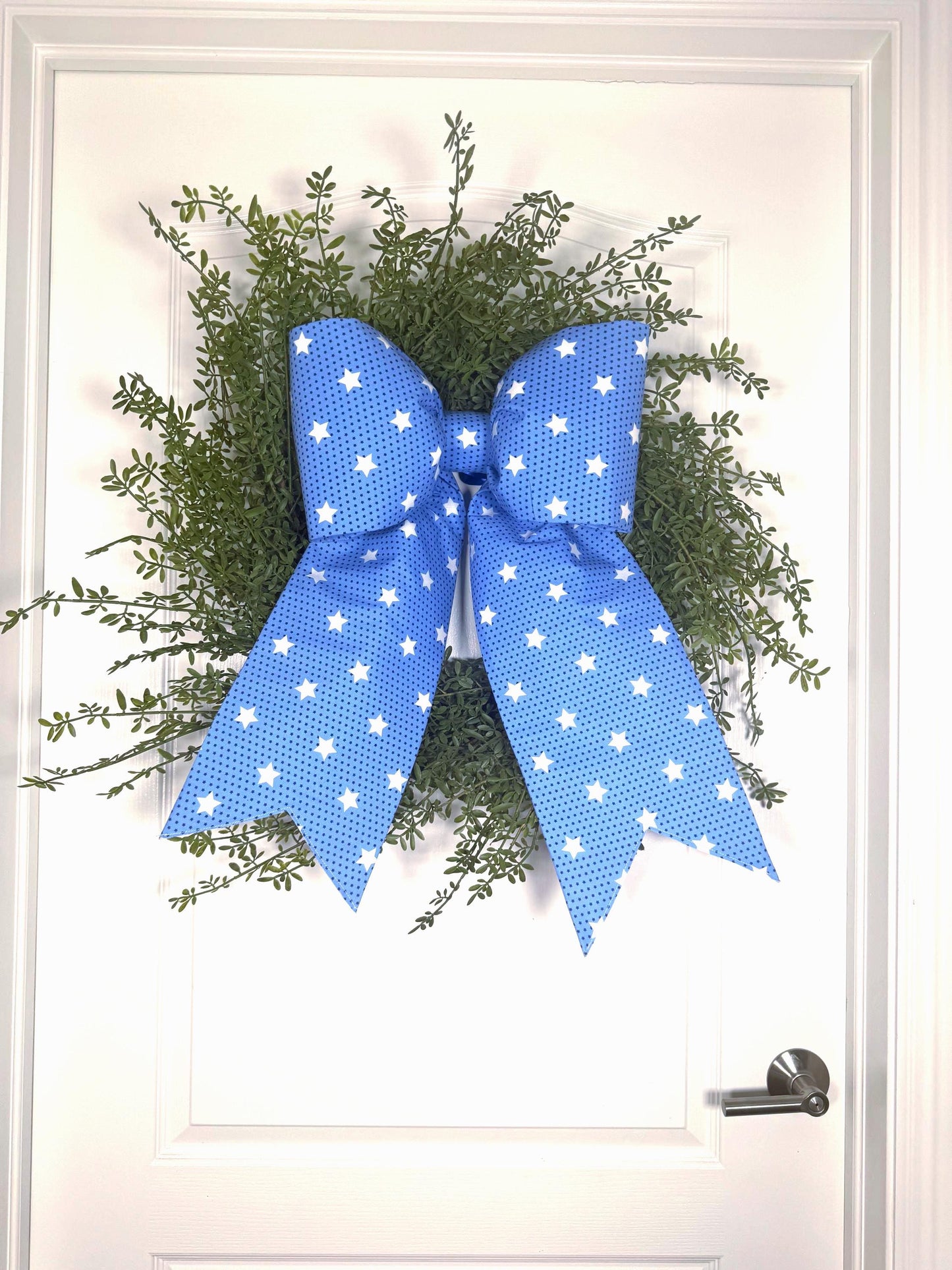 Country Blue Star Bow