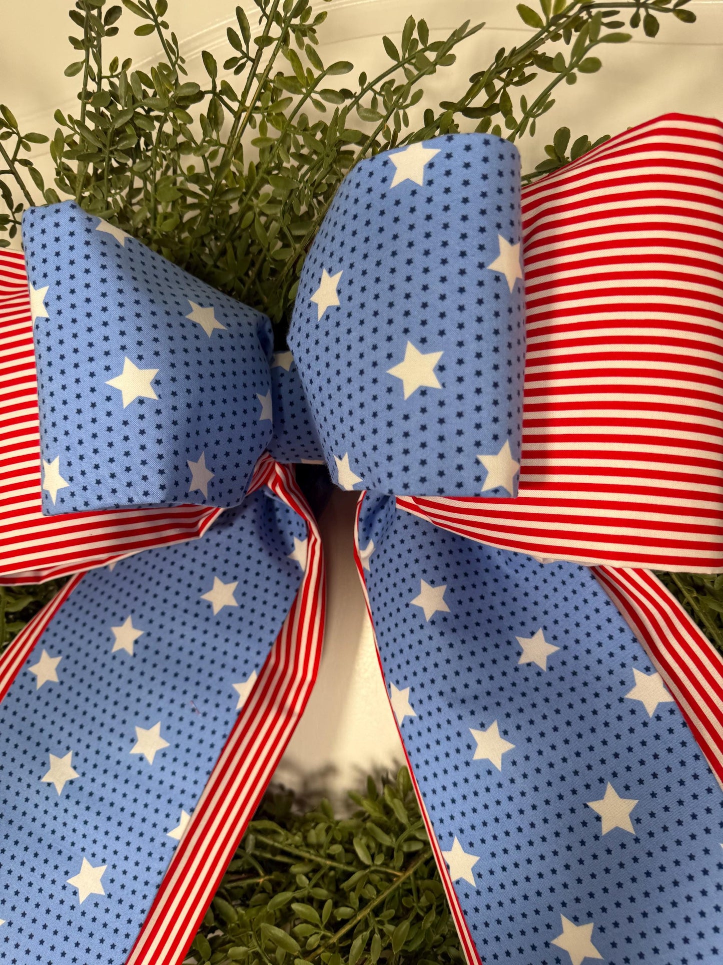 Mini Stars & Stripes Double Bow