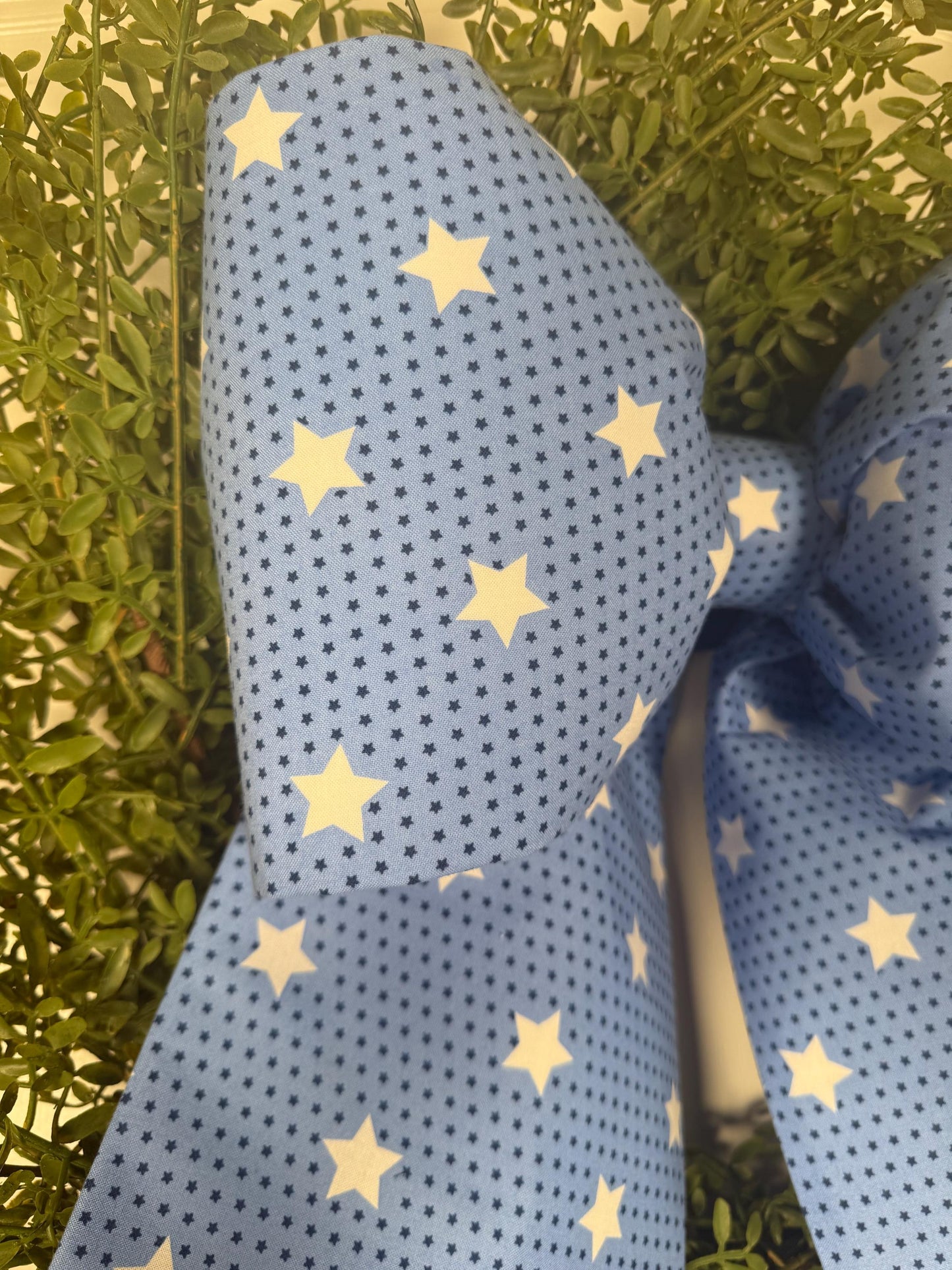 Country Blue Star Bow