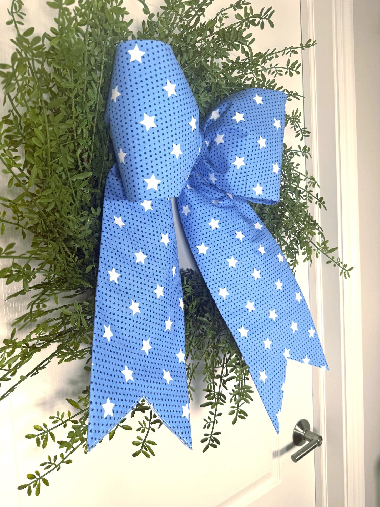 Country Blue Star Bow
