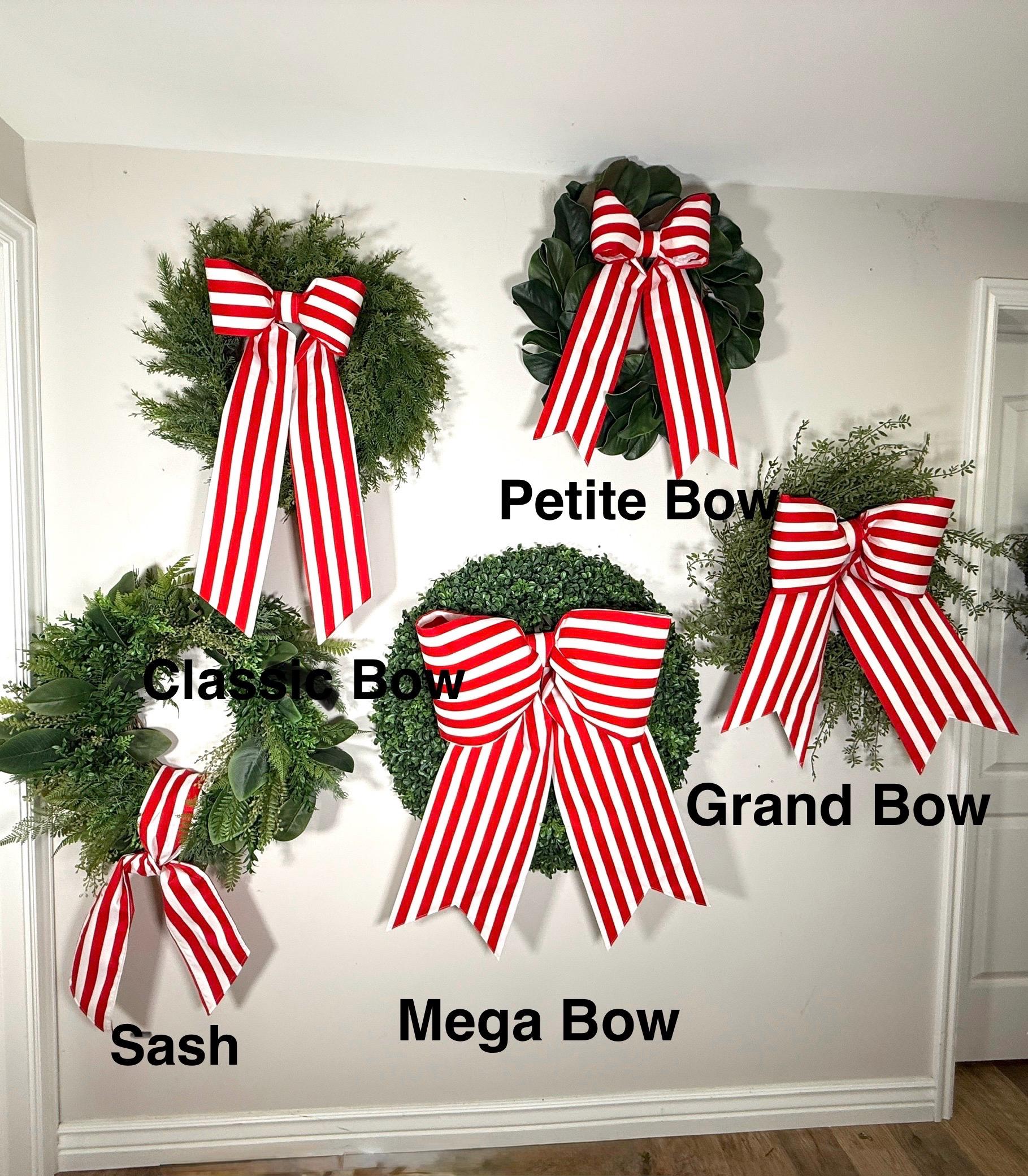bow sizes with names